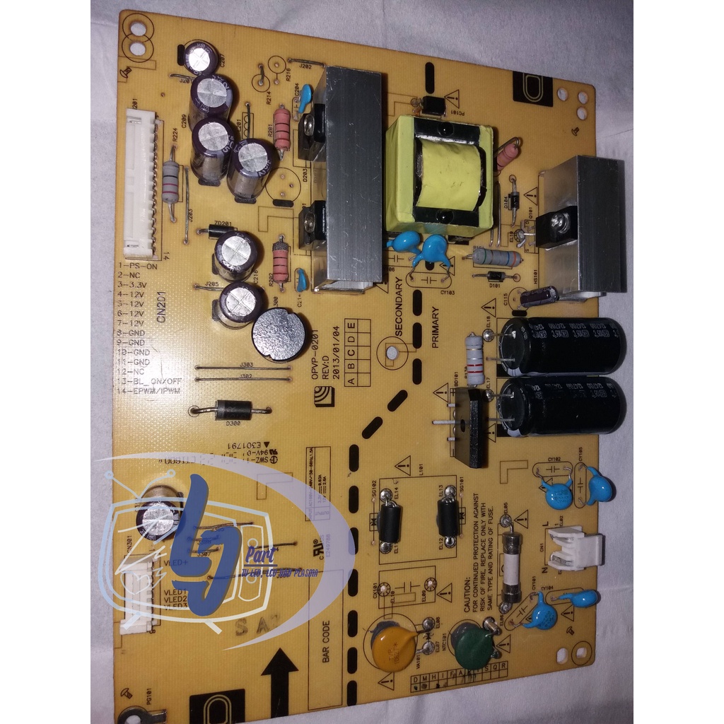 Mesin - Power supply TV SHARP LC29LE5071 - Regulator TV SHARP LC-29LE5071