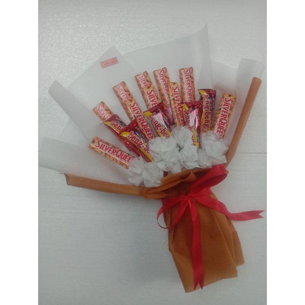 

buket snack silverqueen //buket murah //buket jajan