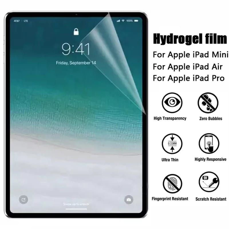 Anti gores jelly Hydrogel full cover Apple Ipad pro 9.7 inch Ipad pro 10.2 inch Ipad pro 10.5 inch I