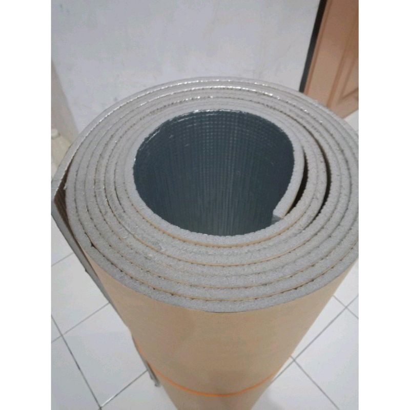 Alumunium foil tebal 9mm bebar 100cm panjang bisa sampe 25 mtr #peredam panas