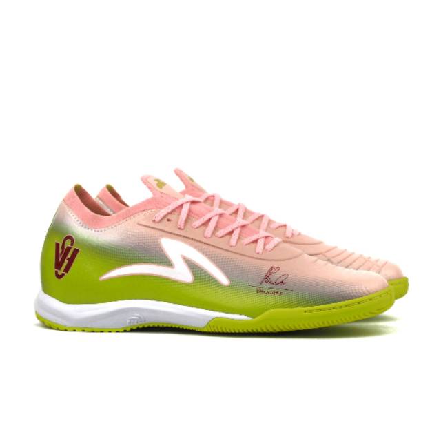 Sepatu Futsal Specs Accelerator Lightspeed 2 II V8 Legend SE IN - Pastel / Pink Original