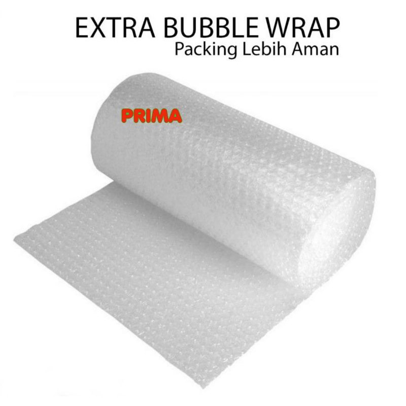 

EXTRA BUBBLE WRAP (PACKINGAN LEBIH AMAN)