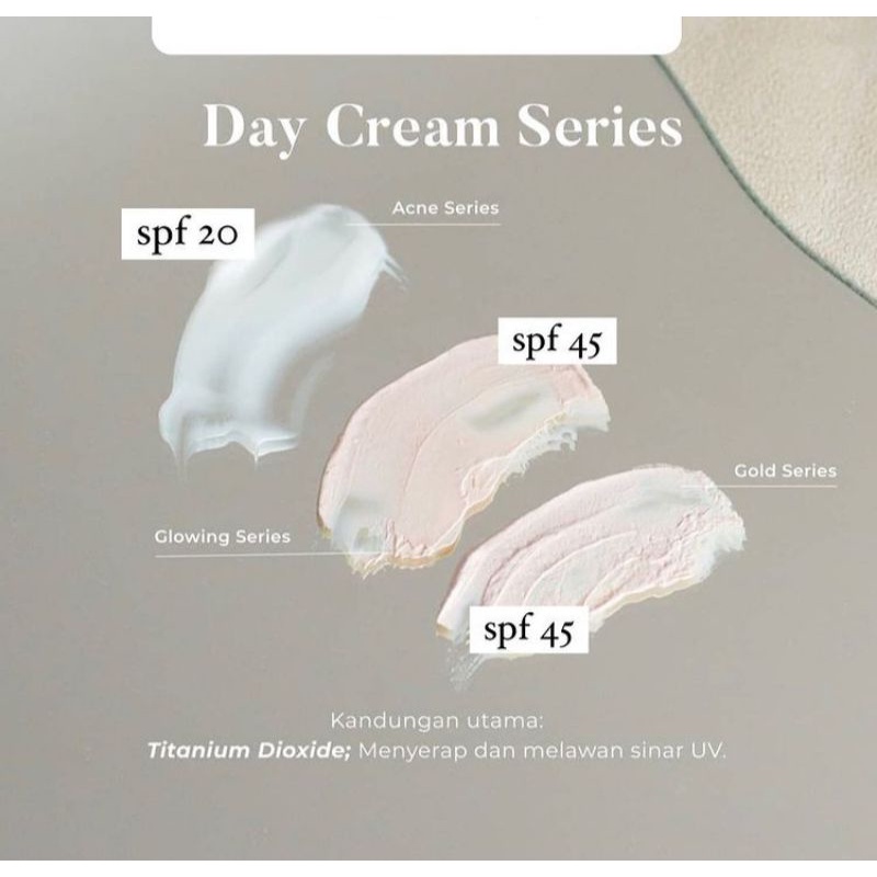 Daviena Skincare Day Cream Glowing Series