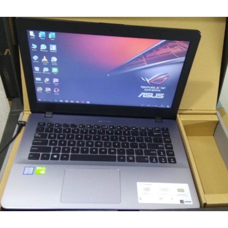 Laptop Asus A442U core i7-7500U - 8GB - SSD 512GB - nvidia geforce