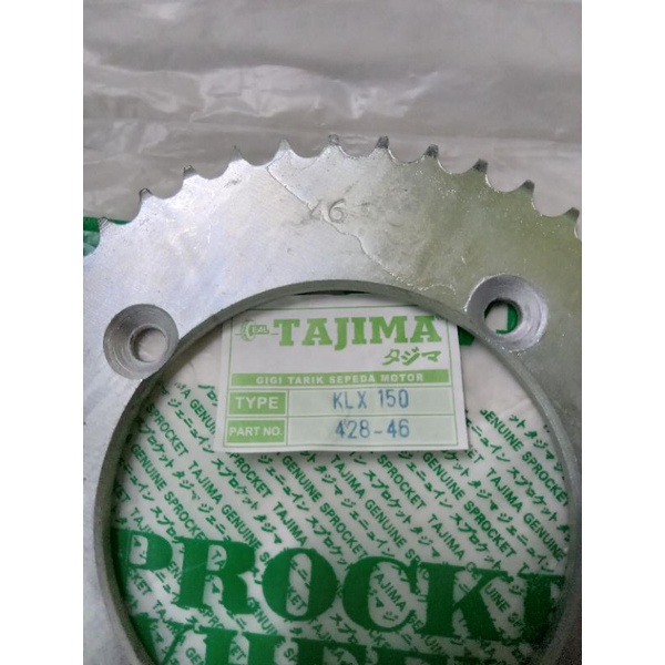 gir gear belakang klx 150 dtracker 46 428 tajima bukan TK sss xtreme