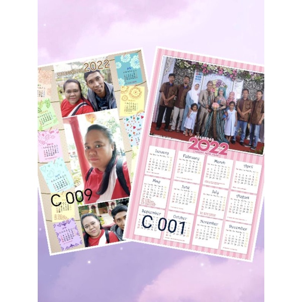 

Kalender 2022 Custom A3+ 9500