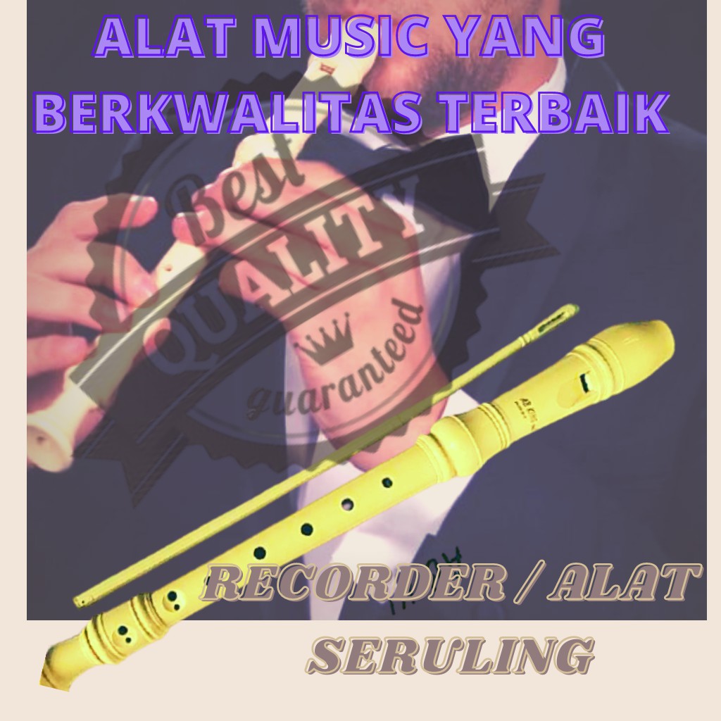 RECORDER SERULING / SULING ALAT MUSIK TIUP