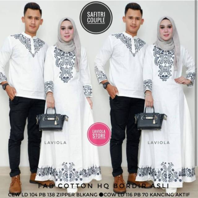 20+ Inspirasi Baju Couple Lebaran Suami Istri Dan Anak