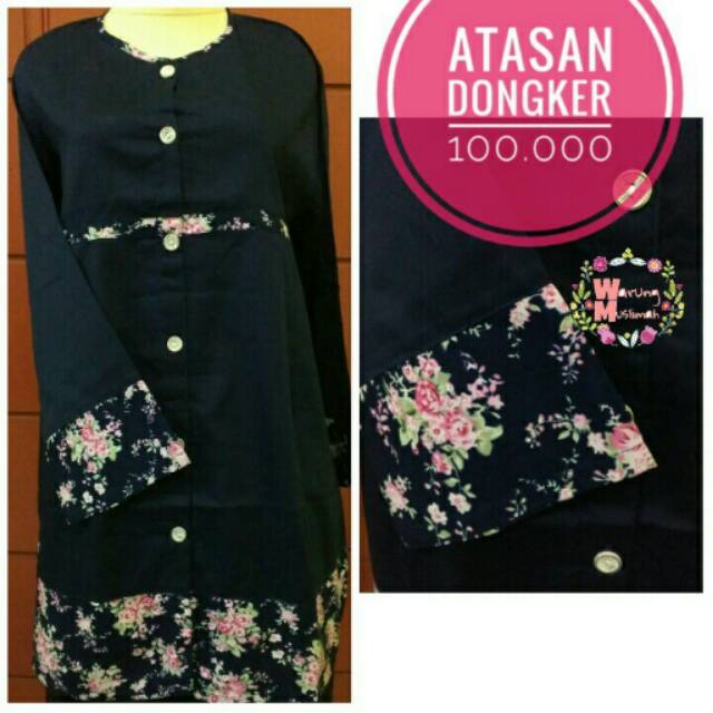 Atasan Katun shabby chic