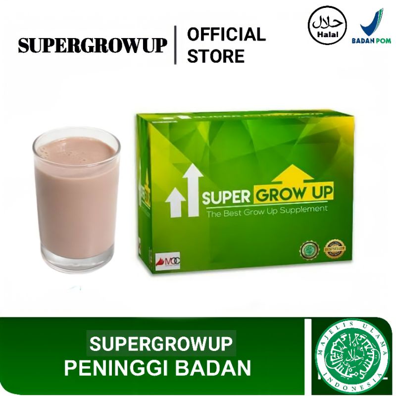

SUPER GROW UP - PENINGGI BADAN ORI TIENS SuperGrowUp Original Susu Kapsul