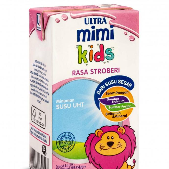 

BISA COD Susu Ultra Mimi 40 pcs 125ml - full cream/coklat/stroberi.Expired lama - Strawberi