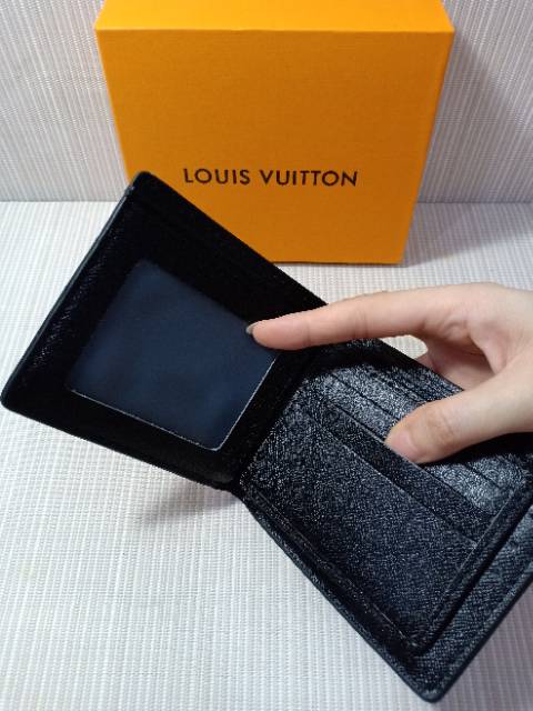 Dompet pria LV mono embos kilap