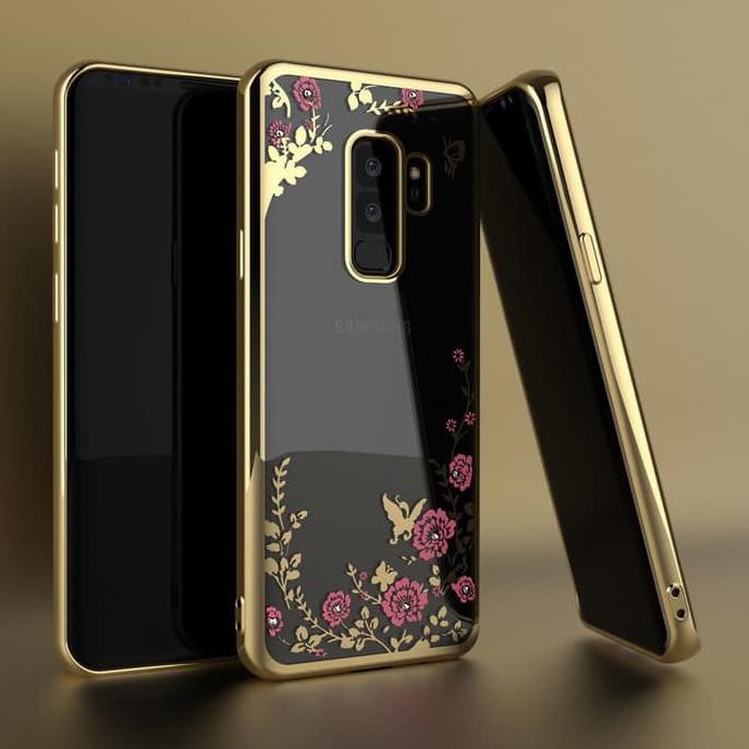 Case Samsung A7 2018 Triple Camera Softcase Casing Hp Cover Tpu Flower