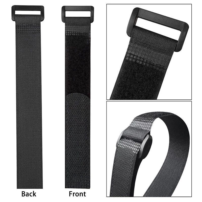 YGRETTE - ODS Velcro Strap Cable Management 20 x 200 mm Nylon 10 PCS PENGIKAT ORGANIZER KABEL KRETEKAN