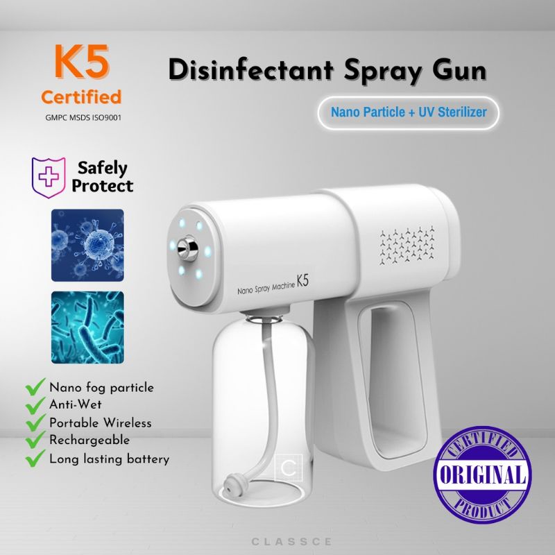 disinfektan spray gun k5