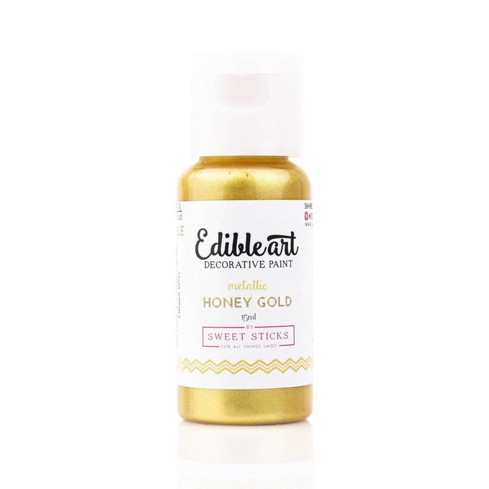 

Edible Art Paint 15 ML Honey Gold