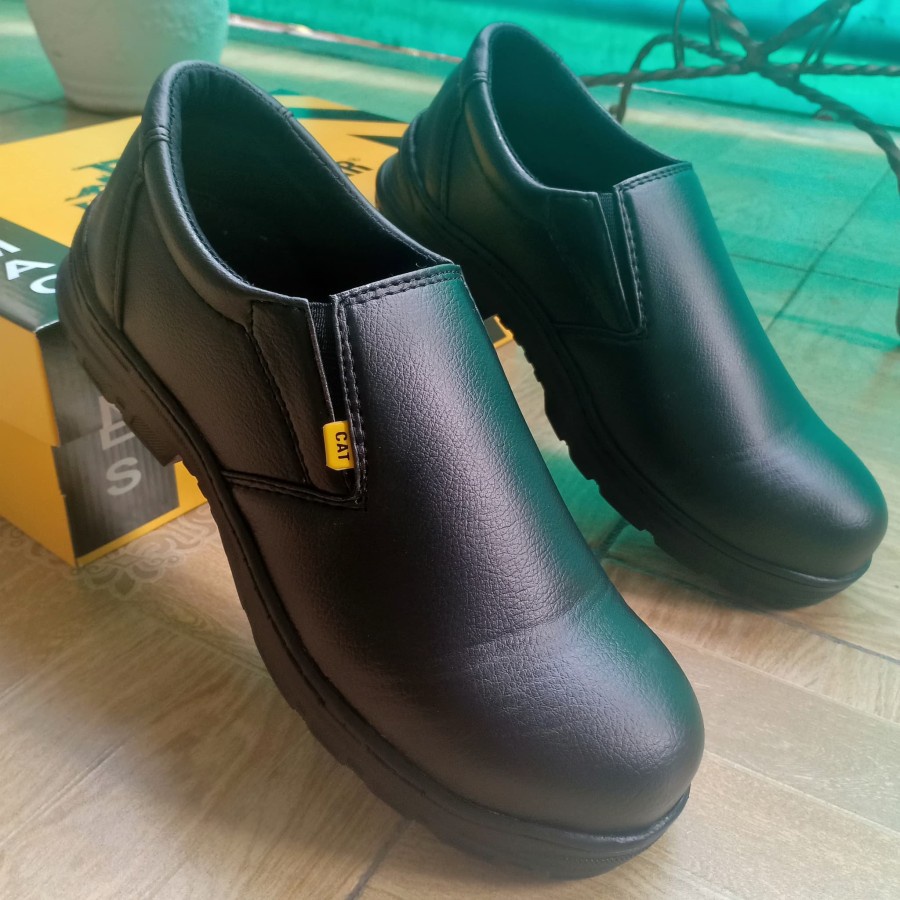 Sepatu Safety Slip-on Sepatu Kerja Safety sepatu proyek sepatu koky ready 36-44