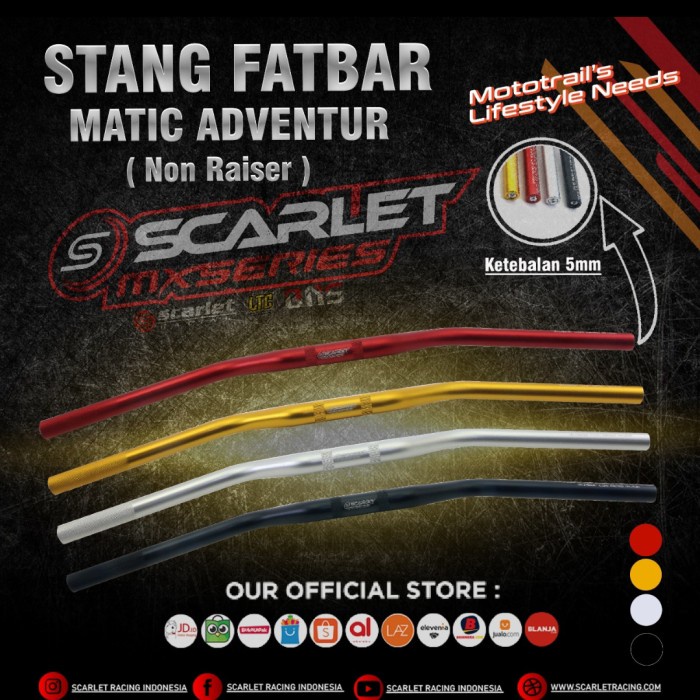 Stang Fatbar Matic Adventure Scarlet Type Low 5Mm