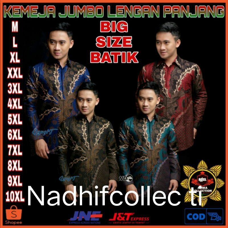 PROMO 2.2 Men SALE KEMEJA PRIA LENGAN PANJANG SIZE M L XL XXL-_10L