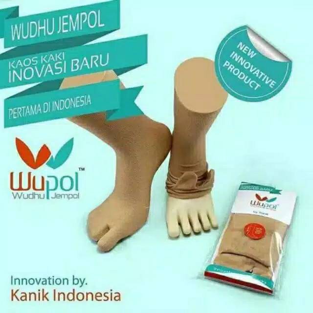 kaos kaki wudhu jempol terpisah wupol by kanik ori