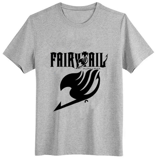 Tshirt Anime Fairytail Logo Casual