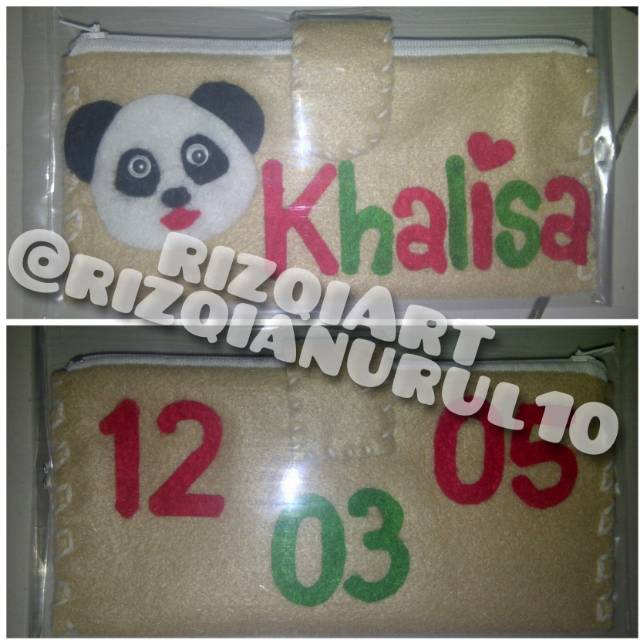 

Tempat Pensil Lucu Karakter Panda Tempat Kosmetik Serbaguna