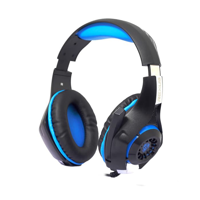 Termurah Rexus Headset Gaming Vonix F55 - Biru