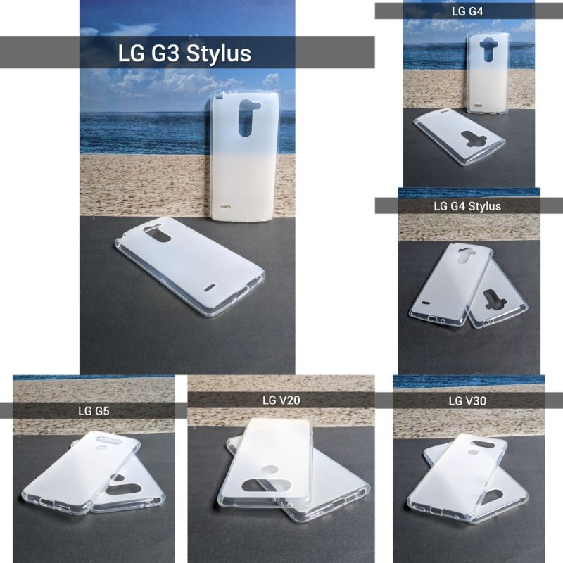 Soft case LG V60 ThinQ V30 / V30 plus V40 V50 V35 ThinQ V20 V50S G8 G8X G7 G6 G5 G4 Stylus G3 Stylus
