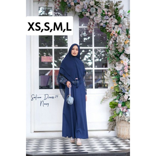 SELINA DRESS BY ATTIN - GAMIS KATUN - GAMIS ATTIN - SELINA ATTIN - GAMIS - DRESS - GAMIS SYAR'I - GA