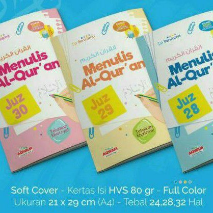 BUKU MENULIS AL-QUR'AN