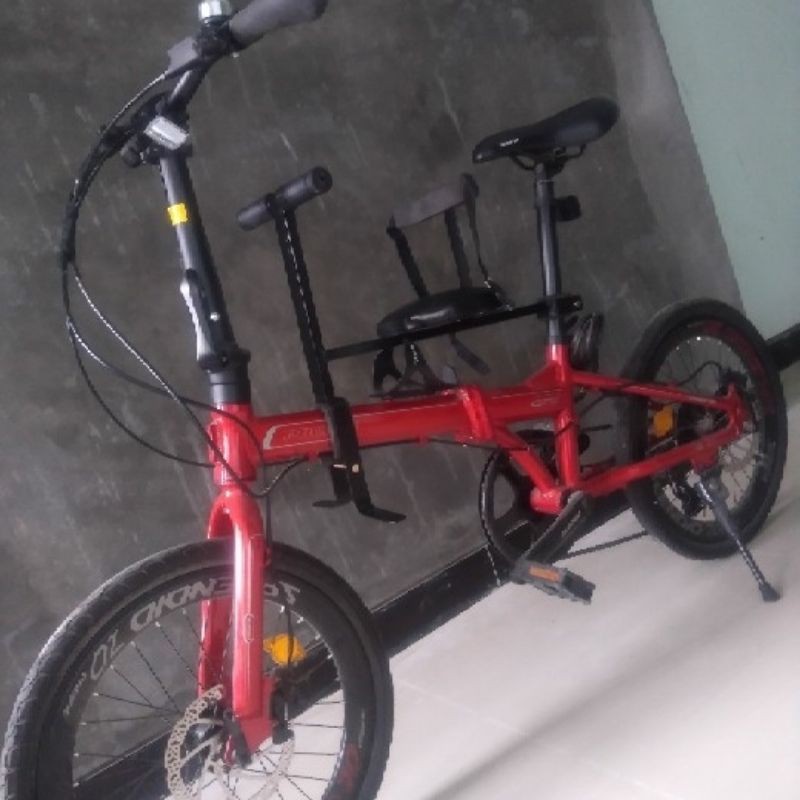 BONCENGAN SEPEDA LIPAT/BONCENGAN SEPEDA MINION/BONCENGAN DEPAN SEPEDA