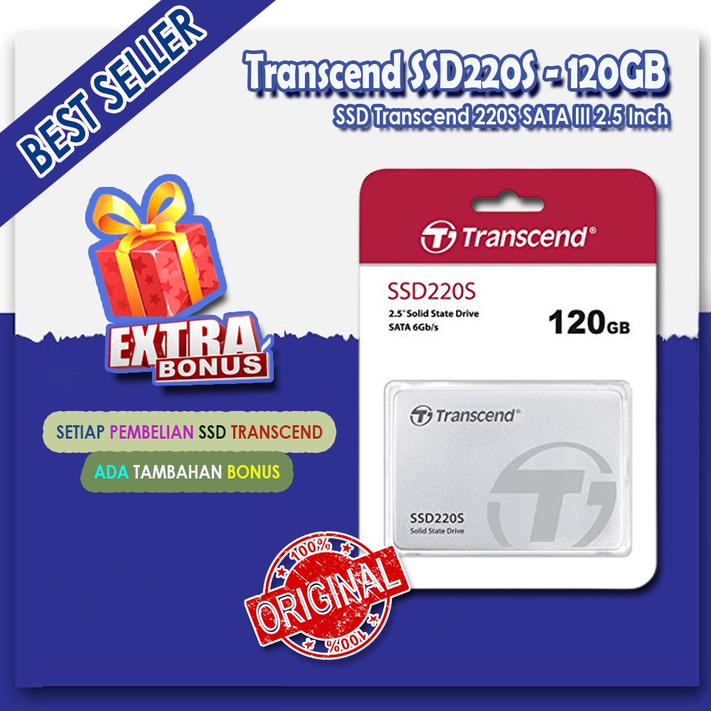 Transcend 220S 120GB SSD 2.5&quot; SATA3 TLC - HOT BONUS