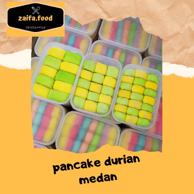 

Pancake durian medan isi 10 / 15 / 21