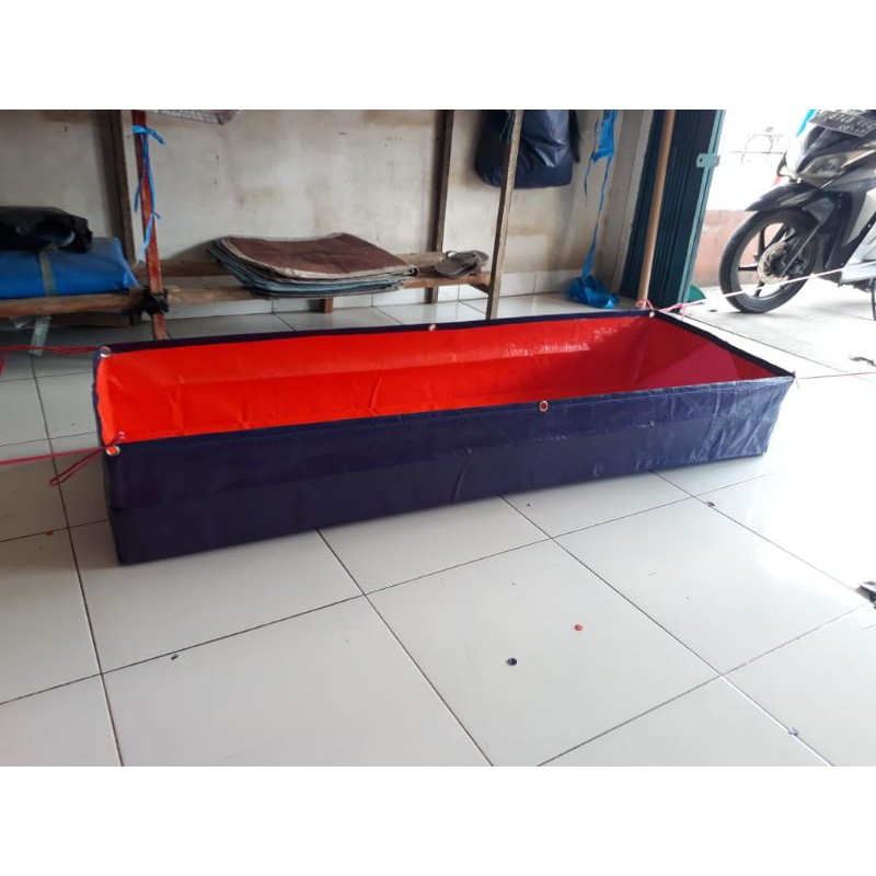 terpal kolam ikan TYPE A5 ukuran (150×50×25)