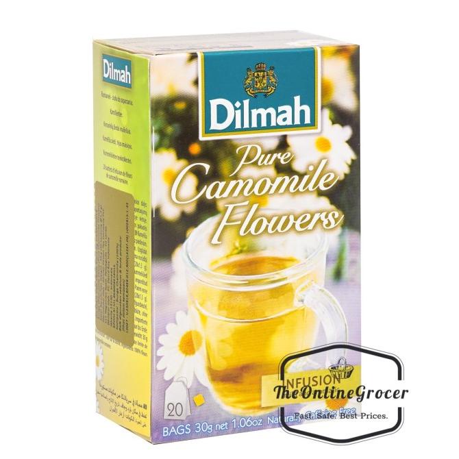 

[ COD ] Dilmah Pure Camomile Infusion Tea 20s - Teh Celup Infusion No Envelope TERLENGKAP Kode 678