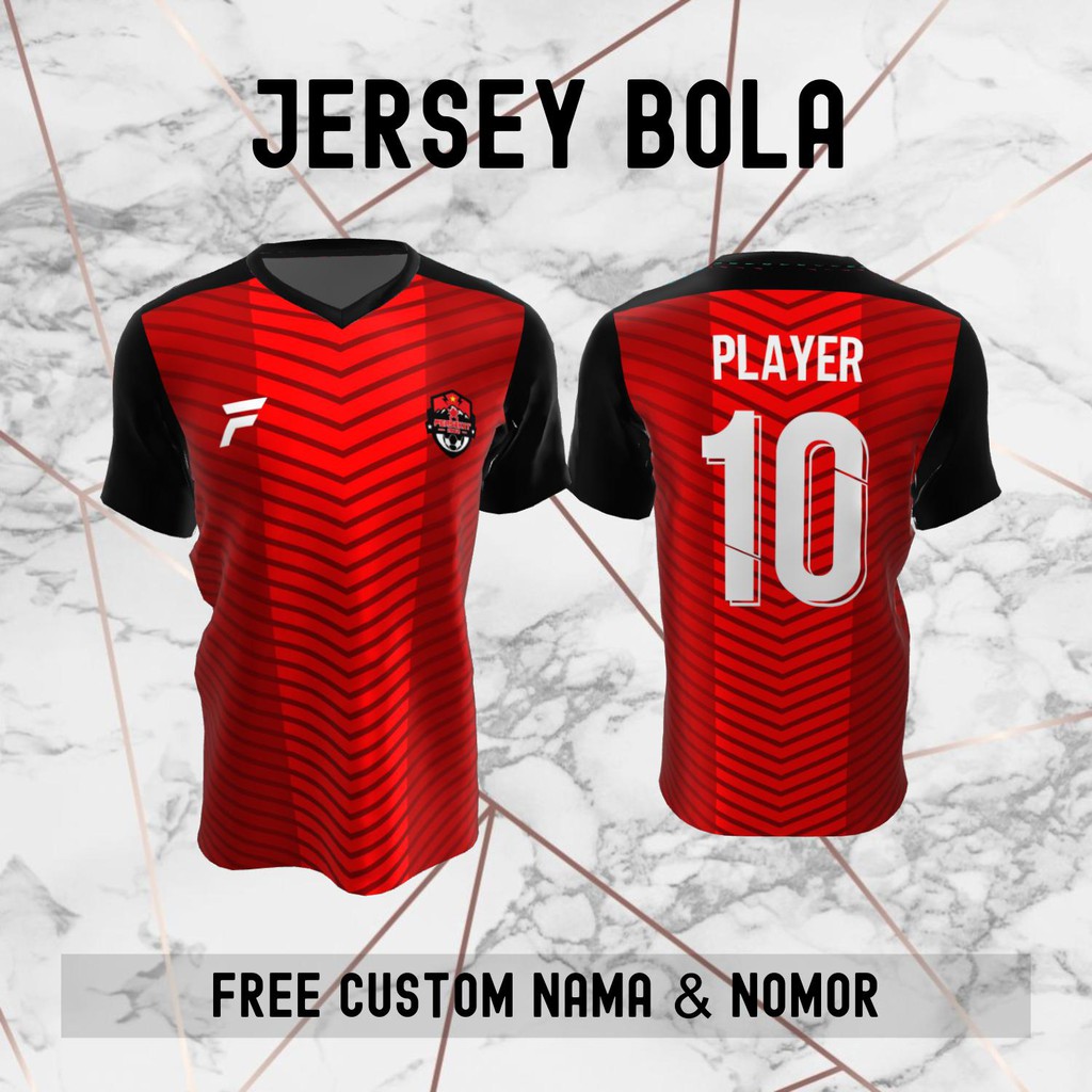 Jersey Persekat Tegal Klub Bola Baju Kaos Custom Nama dan Nomor Punggung - 564