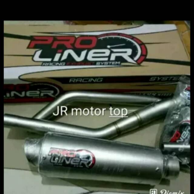 Knalpot Proliner motor Honda Sonic suara gbass