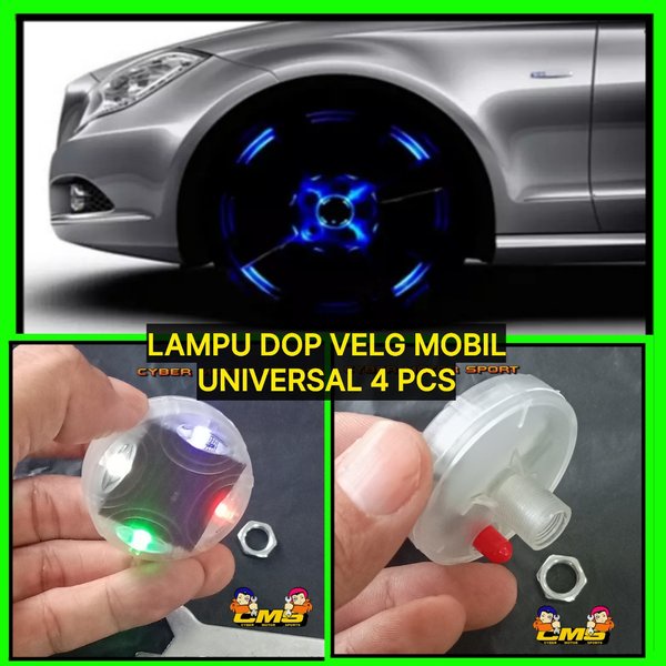 Lampu center dop velg mobil universal. lamou ban mobil lampu kolong