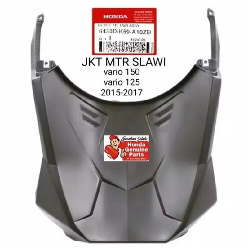 6430D-K59-A10ZB Cover front lower atau paru vario 150 asli ahm..
