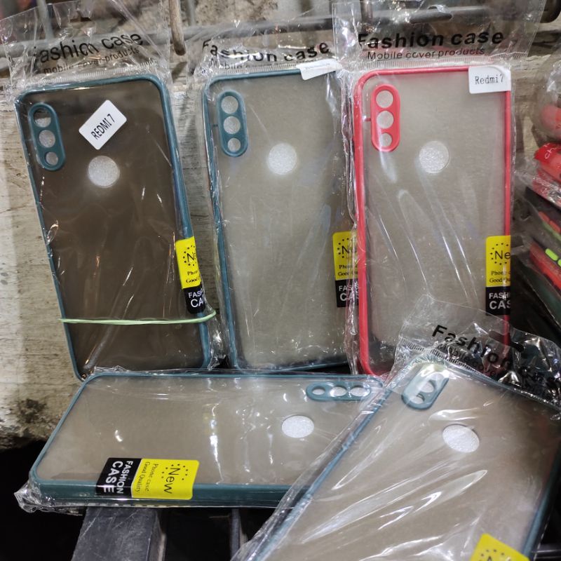 Case Aero My choice XIAOMI redmi7 case Dove pelindung Camera