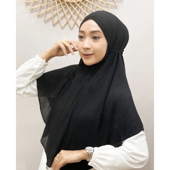 BERGO MARYAM PLISKET PREMIUM JUMBO SHAWL TALI INSTAN TERMURAH