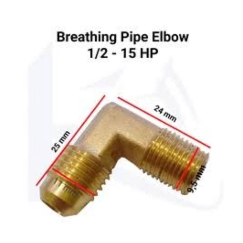 pipe elbow breating kompresor