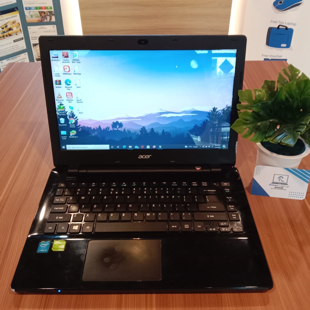 Acer i5 8GB SSD 256GB Nvidia Second Bekas