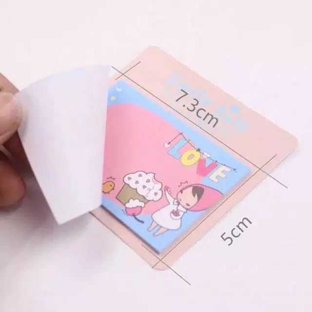 

Memo Karakter Lucu dan Unik-Post It Karakter Kartun