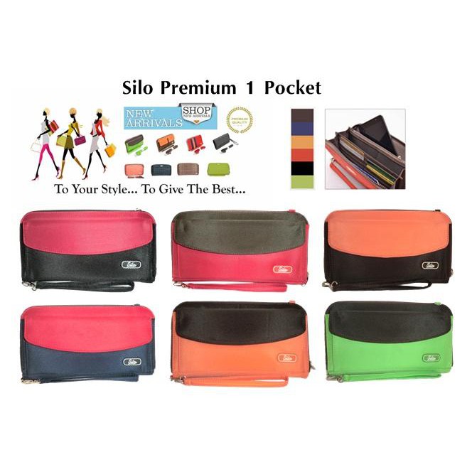 Tas Dompet Silo Premium Andro 1 Pocket (Tas Dompet, Dompet Wanita, Tas Dompet Wanita)