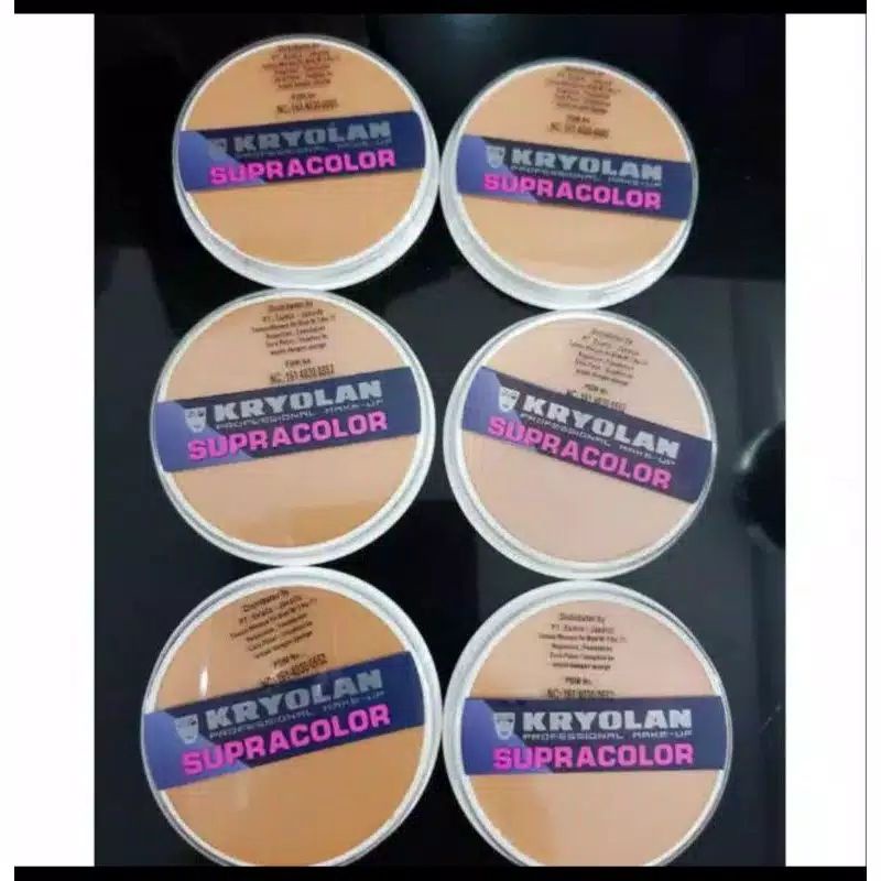 Foundation kryolan asli 100% 15ml