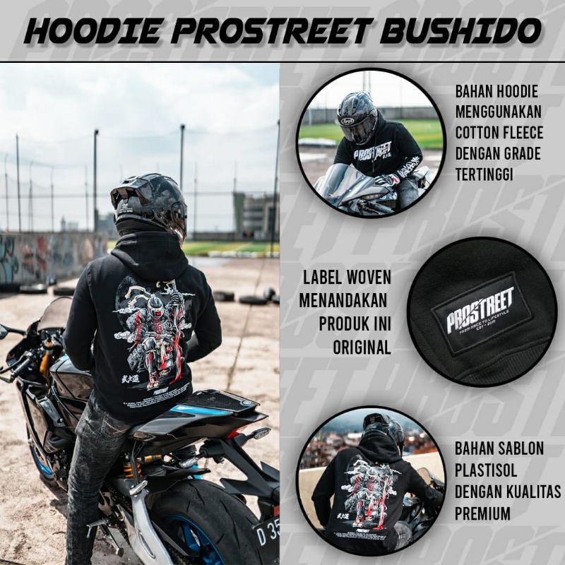 HOODIE PROSTREET BUSHIDO NEW ORIGINAL