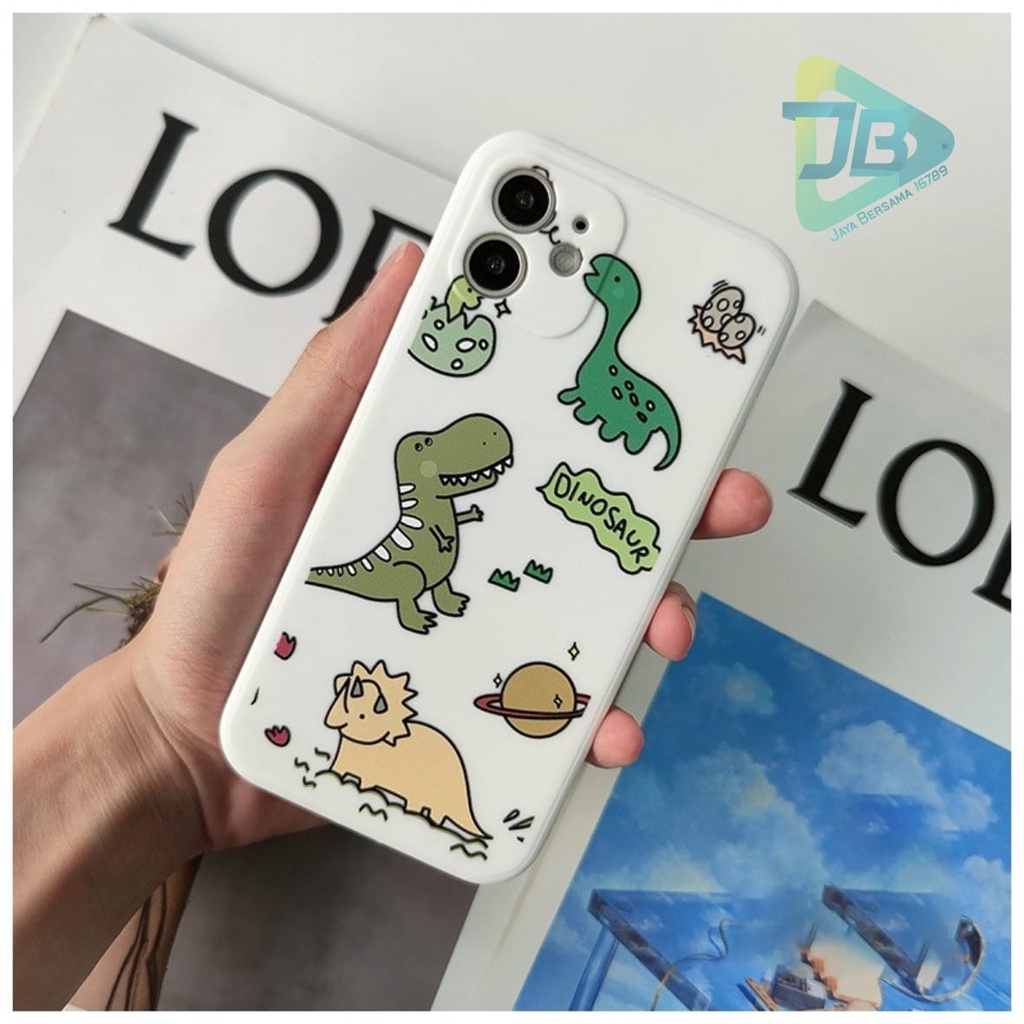 SOFTCASE MACARON PELINDUNG KAMERA CUSTOM DINO OPPO VIVO SAMSUNG REALME XIAOMI IPHONE INFINIX FOR ALL TYPE JB5877