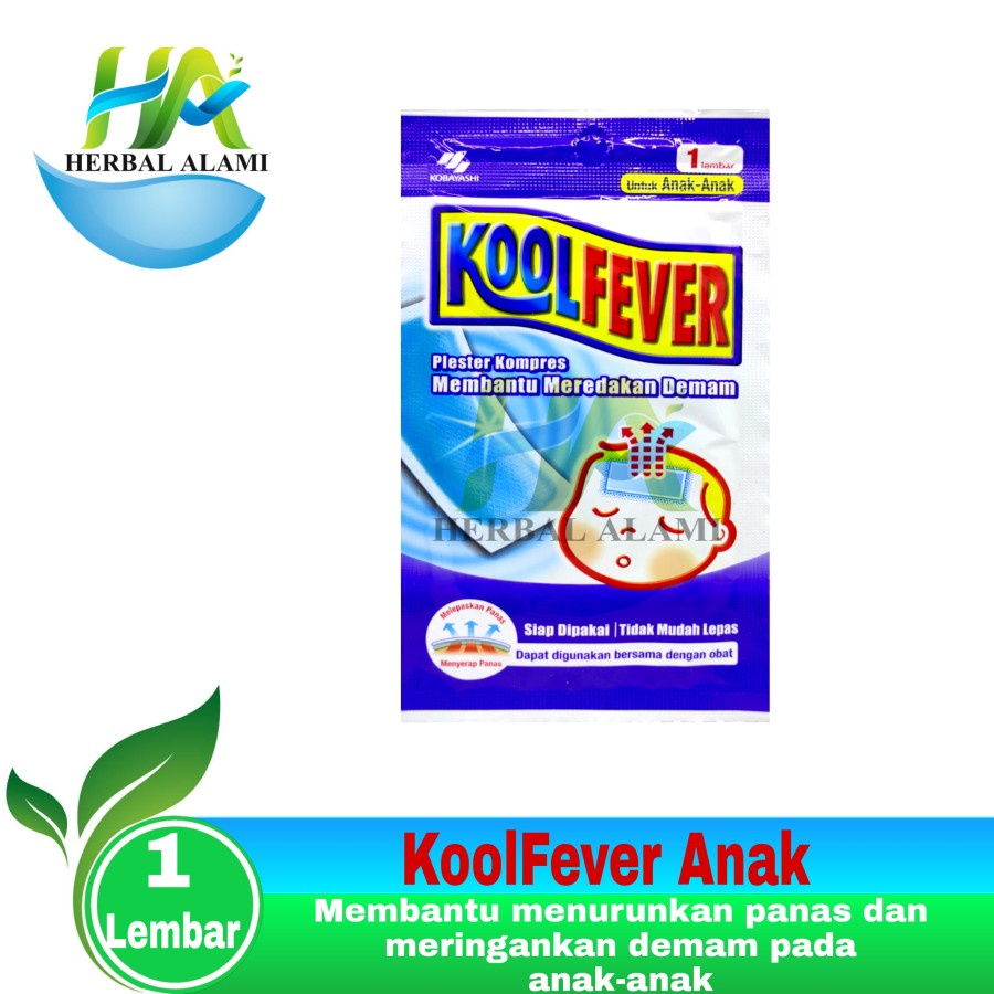 KoolFever Anak - Kool Fever Plester Kompres Penurun Panas Anak