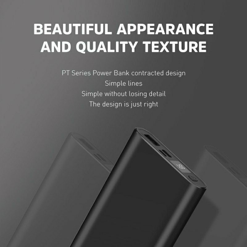 Kivee Powerbank 10000mAh Fast Charging Real Capacity KV-PT68P